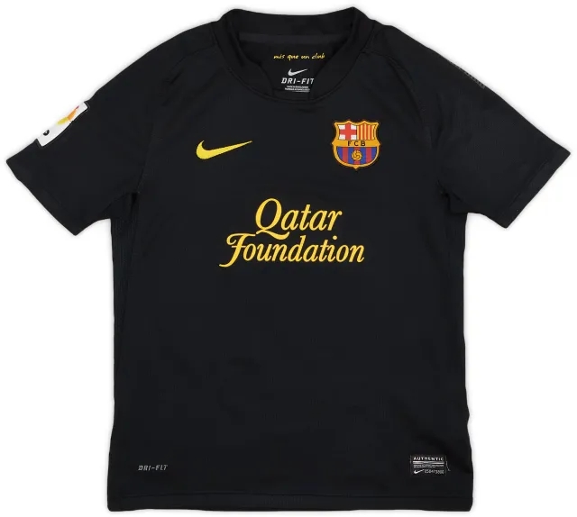 Nike 2011-12 Barcelona Away Shirt - 9/10 - (S.Boys)