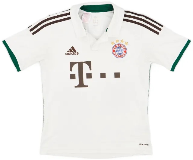 adidas 2013-14 Bayern Munich Away Shirt - 8/10 - (L.Boys)