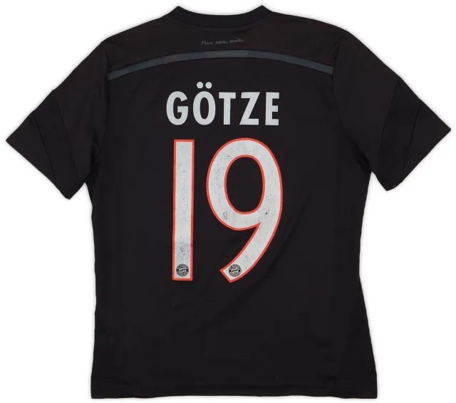 adidas 2014-15 Bayern Munich Third Shirt Gotze #19 - 6/10 - (L.Boys)
