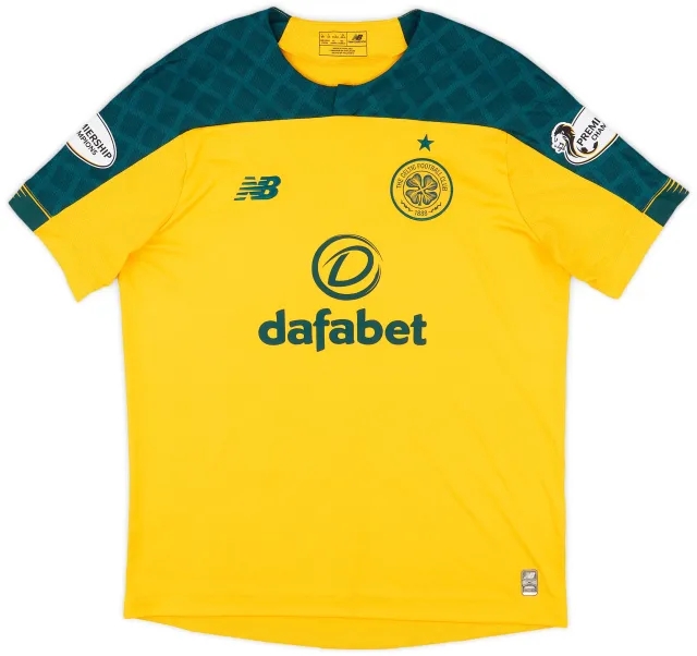 NewBalance 2019-20 Celtic Away Shirt - 9/10 - (L)
