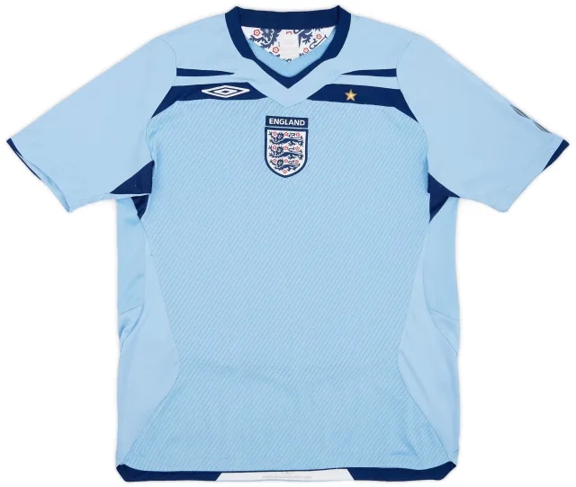 Umbro 2008-10 England GK S/S Shirt - 8/10 - (L)