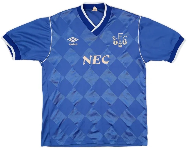 Umbro 1986-89 Everton Home Shirt - 7/10 - (M)
