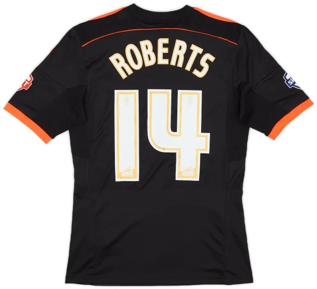 adidas 2014-15 Fulham Match Issue Away Shirt Roberts #14