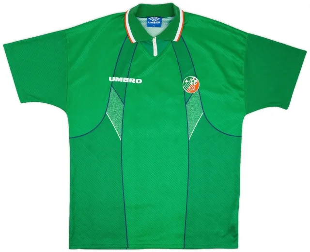 Umbro 1994-95 Ireland Match Issue Home Shirt #2