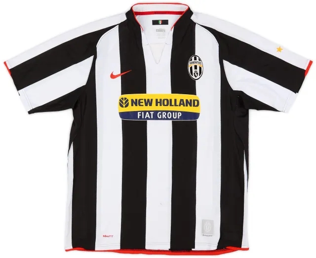 Nike 2007-08 Juventus Home Shirt - 6/10 - (L)