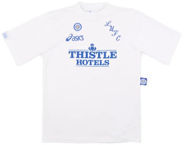Asics 1995-96 Leeds United Home Shirt - 7/10 - (L.Boys)