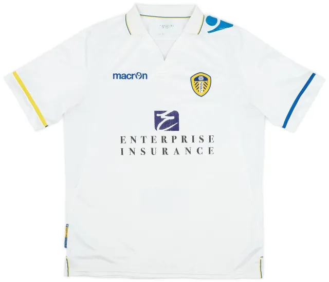Macron 2011-12 Leeds United Home Shirt - 5/10 - (XL)