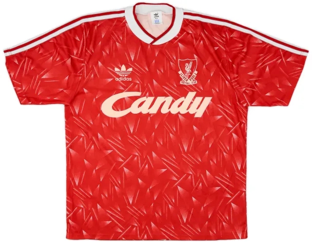 adidas 1989-91 Liverpool Home Shirt - 7/10 - (M/L)