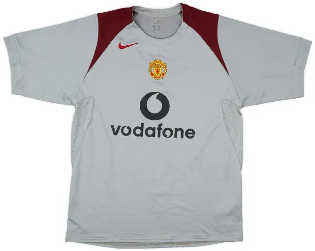 2005-06 Manchester United Nike Training Shirt - 8/10 - (M)