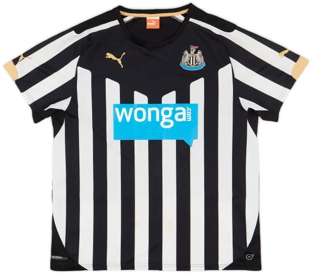 Puma 2014-15 Newcastle Home Shirt - 5/10 - (L)