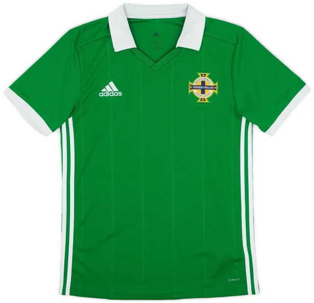 adidas 2018-19 Northern Ireland Home Shirt - 8/10 - (S)