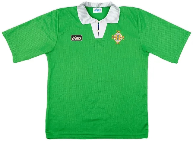 Asics 1994-96 Northern Ireland Home Shirt - 8/10 - (XL)