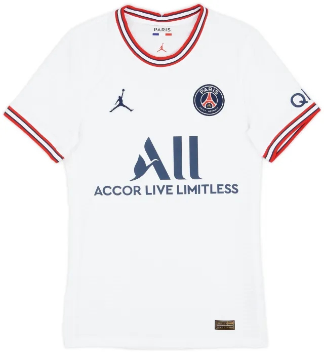 Nike 2021-22 Paris Saint-Germain Authentic Fourth Shirt - 8/10 - (XS)