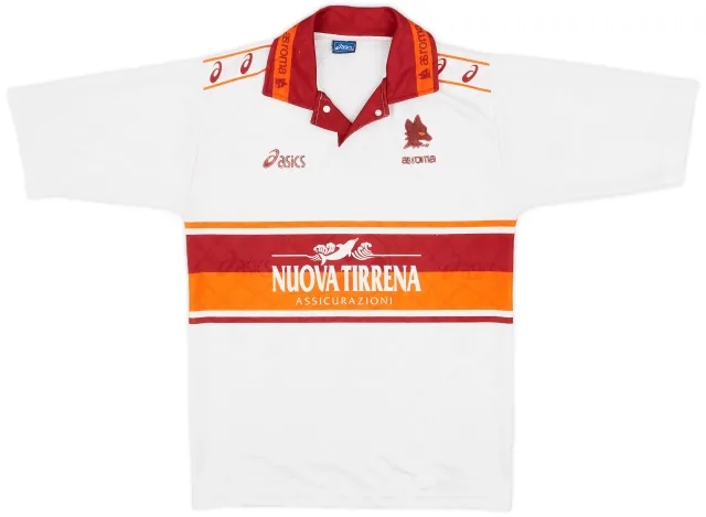 Asics 1994-95 Roma Away Shirt - 7/10 - (M)
