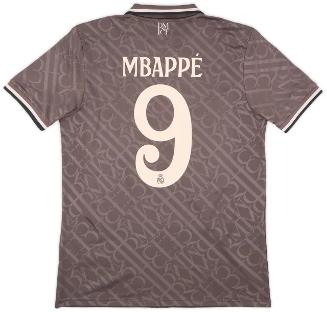 adidas 2024-25 Real Madrid Third Shirt Mbappe #9 (L)