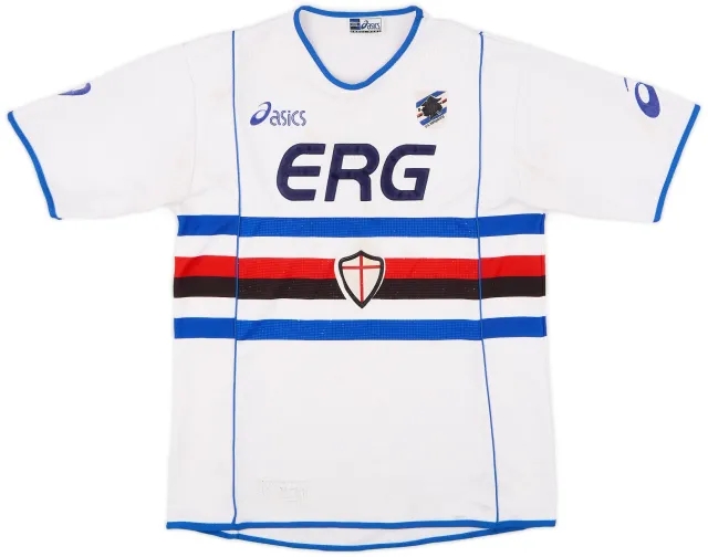 Asics 2002-03 Sampdoria Away Shirt - 5/10 - (L)