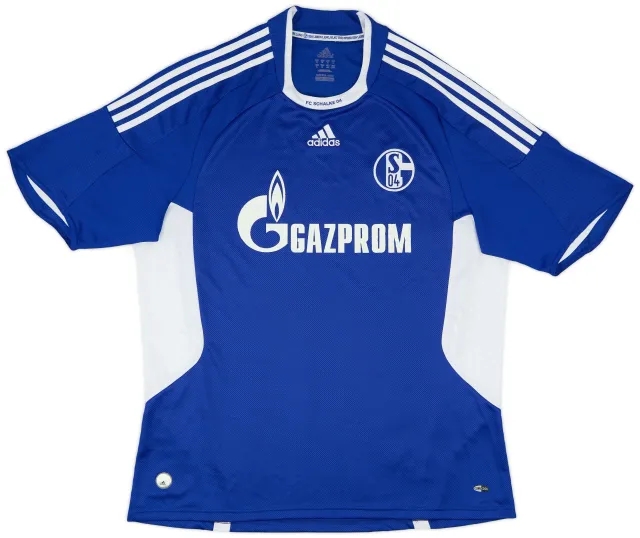 adidas 2008-10 Schalke Home Shirt - 6/10 - (XL)