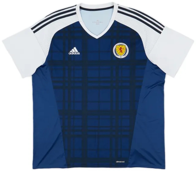adidas 2015-17 Scotland Home Shirt - 8/10 - (XXL)