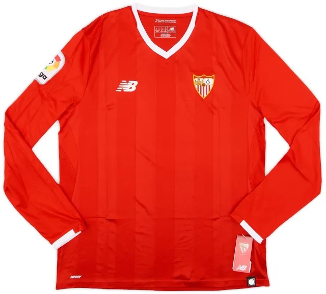 NewBalance 2017-18 Sevilla Away L/S Shirt (L)