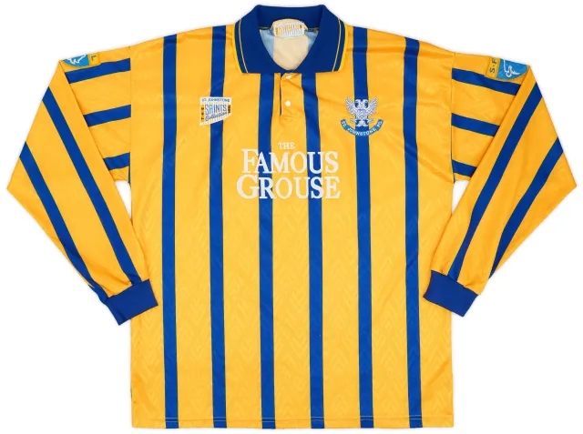 1995-96 St Johnstone Match Issue Away Shirt #12