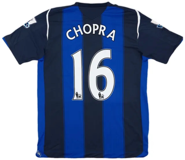 Umbro 2008-09 Sunderland Match Issue Away Shirt Chopra #16