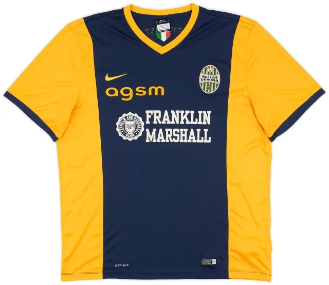 Nike 2014-15 Hellas Verona Home Shirt - 8/10 - (XXL)