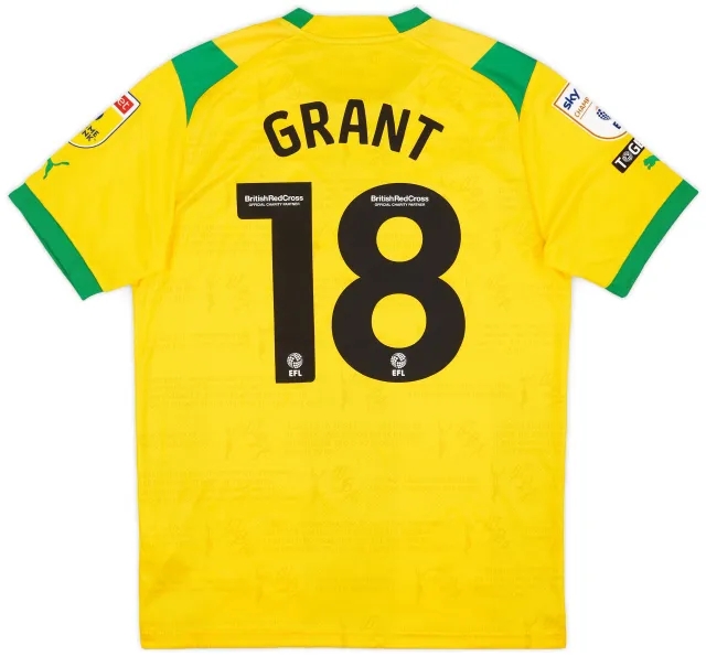 Puma 2022-23 West Brom Match Issue Away Shirt Grant #18