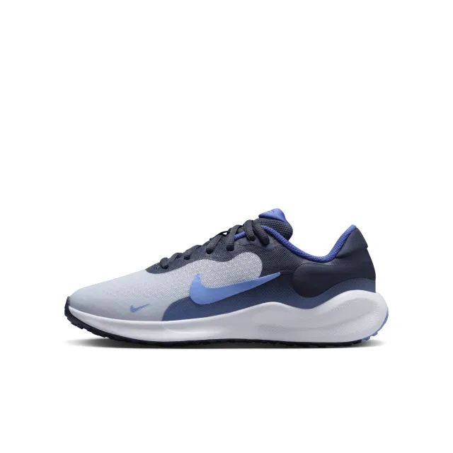 Nike Revolution 7 Older Kids' Road Running Shoes - Grey - Recycled Content Minimum
