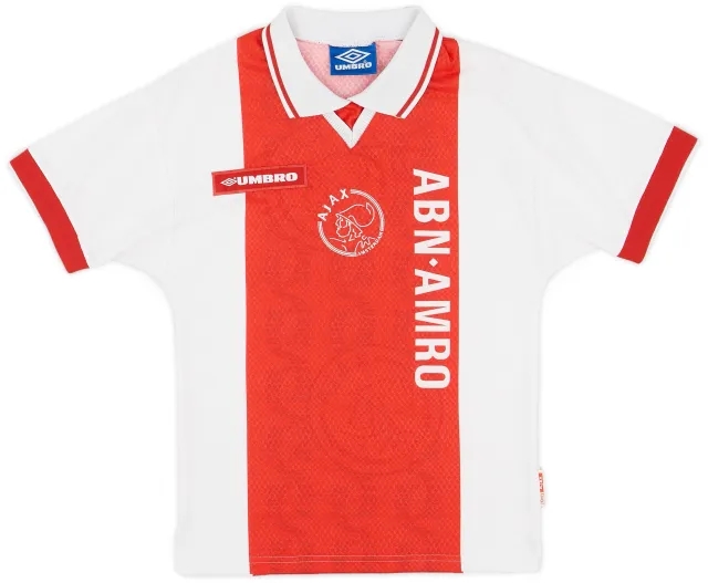 Umbro 1998-99 Ajax Home Shirt - 8/10 - (L.Boys)