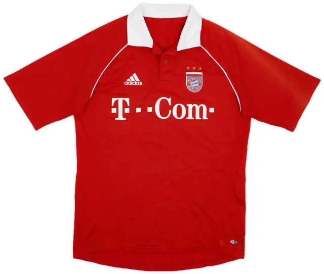 adidas 2005-06 Bayern Munich Home Shirt - 6/10 - (L)