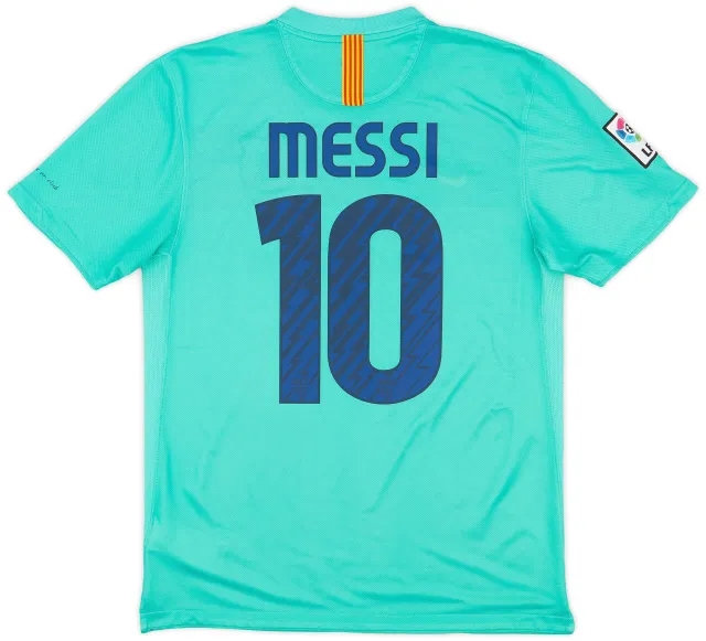 Nike 2010-11 Barcelona Away Shirt Messi #10 - 9/10 - (M)