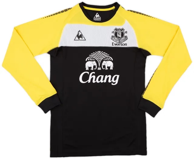 LeCoqSportif 2010-11 Everton GK Shirt - 8/10 - (S)