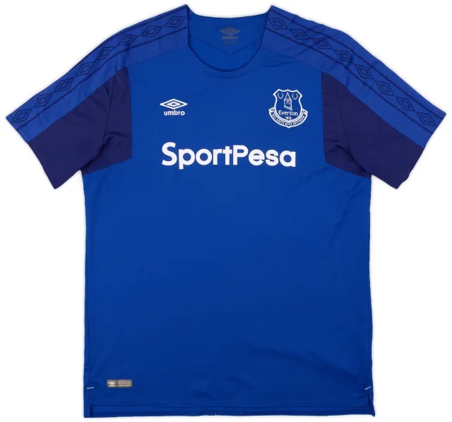 Umbro 2017-18 Everton Home Shirt - 7/10 - (XXL)