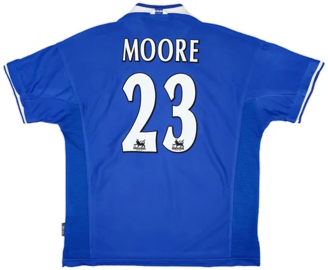 Umbro 1999-00 Everton Home Shirt Moore #23 - 7/10 - (XXL)