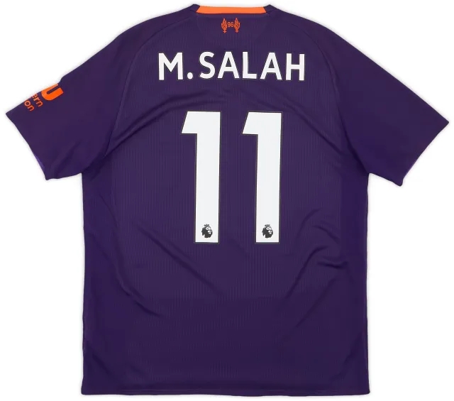 NewBalance 2018-19 Liverpool Away Shirt M.Salah #11 - 6/10 - (S)