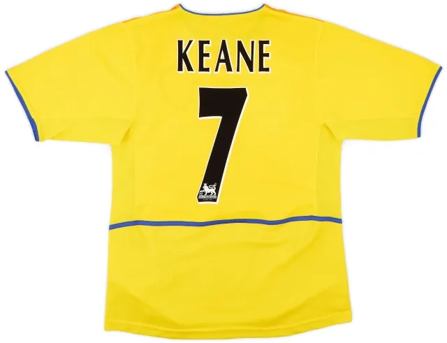 Nike 2002-03 Leeds United Away Shirt Keane #7 - 8/10 - (S)