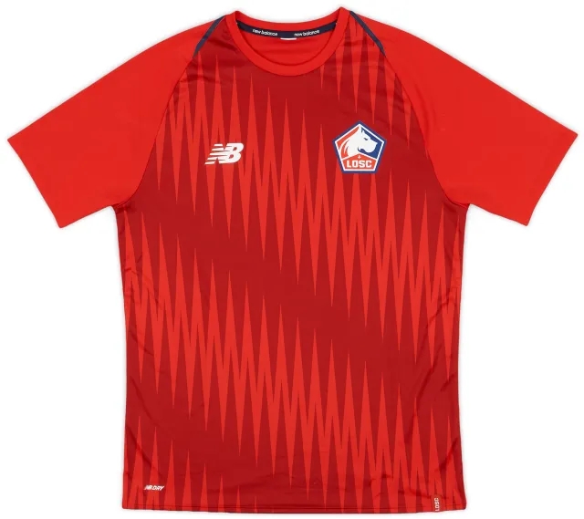2020-21 Lille New Balance Training Shirt - 8/10 - (M)