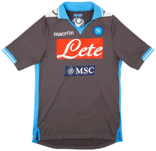 Macron 2011-12 Napoli Away Shirt - 7/10 - (M)
