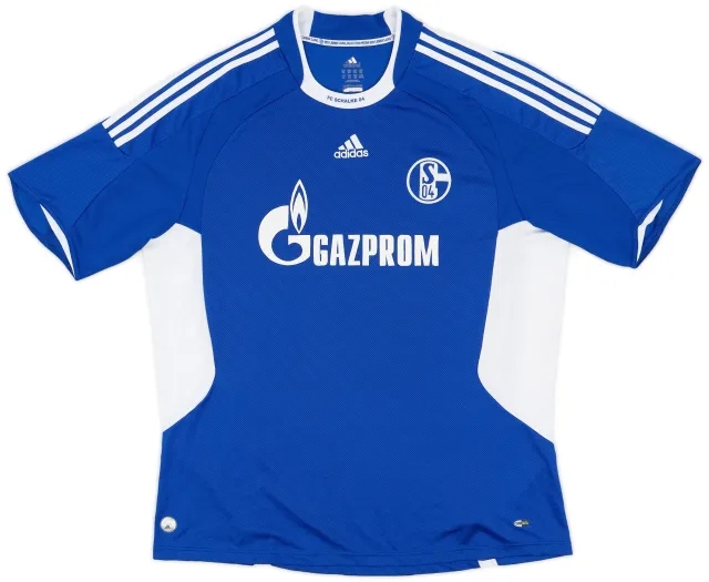 adidas 2008-10 Schalke Home Shirt - 6/10 - (XXL)