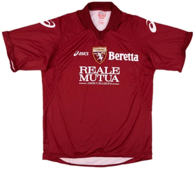 Asics 2007-08 Torino Home Shirt - 8/10 - (XL)