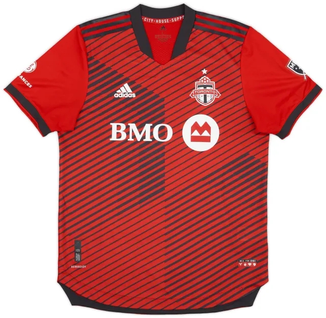 adidas 2021-22 Toronto FC Authentic Home Shirt - 9/10 - (L)