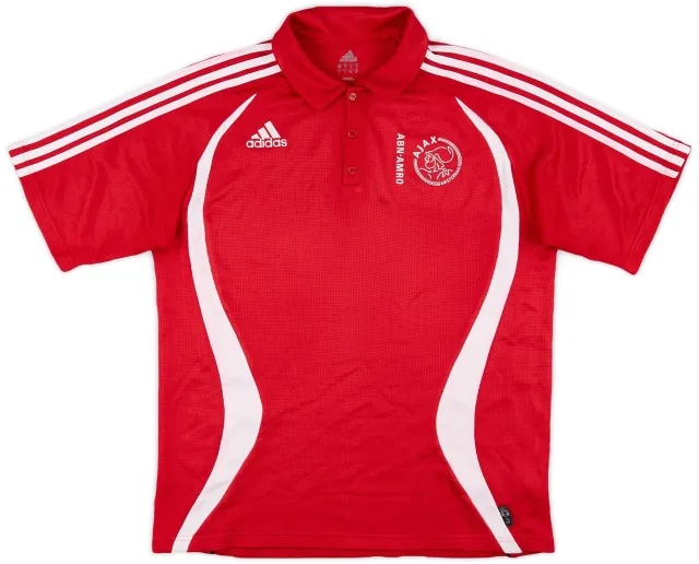 2006-07 Ajax adidas Polo Shirt - 7/10 - (L)
