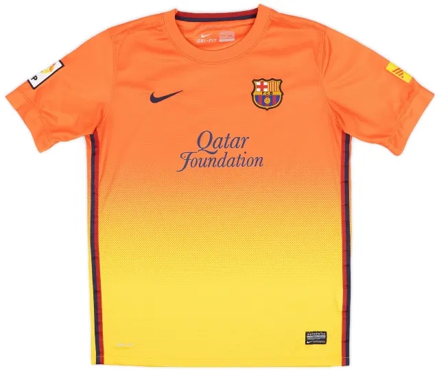 Nike 2012-13 Barcelona Away Shirt - 9/10 - (XL.Boys)