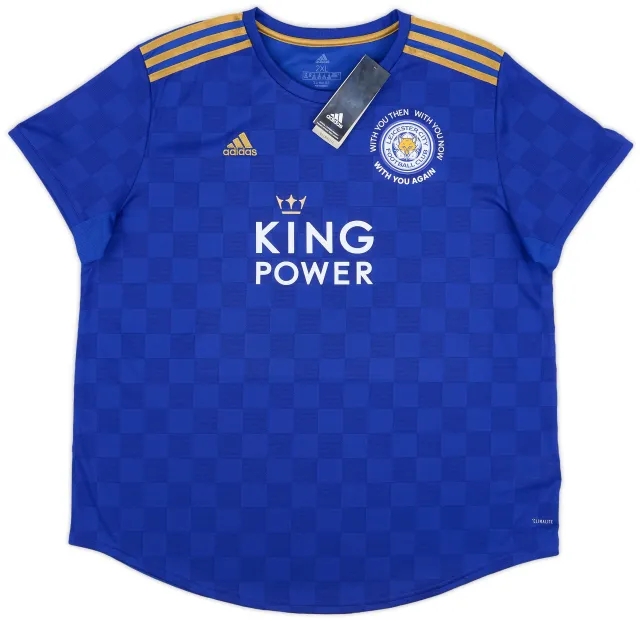 adidas 2019-20 Leicester Home Shirt (Women's XS)