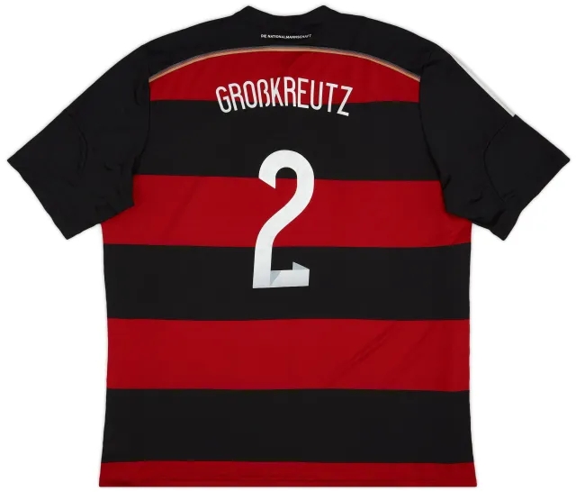 adidas 2014-15 Germany Away Shirt Grosskreutz #2 - 9/10 - (3XL)