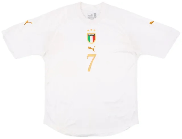 Puma 2004-06 Italy Away Shirt #7 - 5/10 - (L)