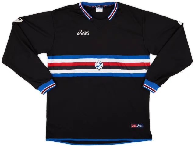 2003-04 Sampdoria Asics Training L/S Shirt #67 - 8/10 - (XL)