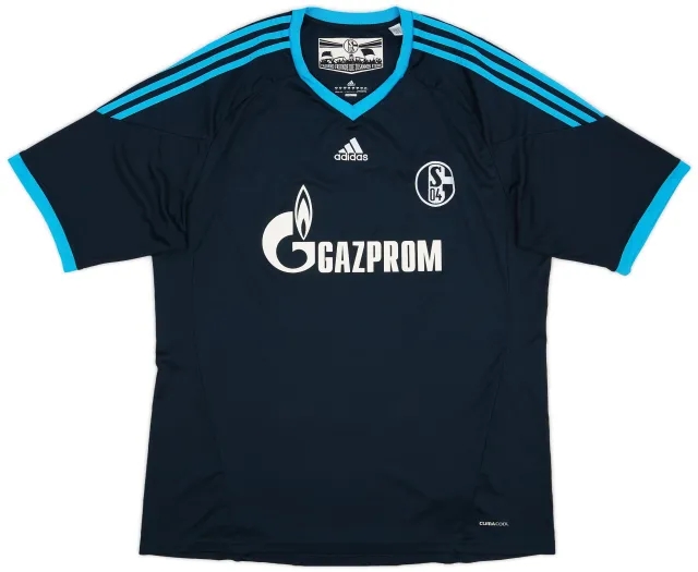 adidas 2010-12 Schalke Away Shirt - 9/10 - (XXL)