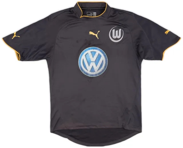 Puma 2003-04 Wolfsburg Away Shirt - 4/10 - (S)