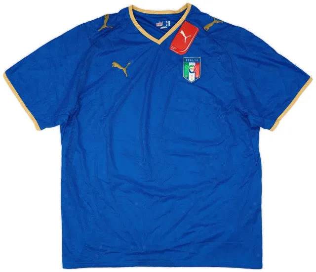 Puma 2007-08 Italy Home Shirt (XXL)